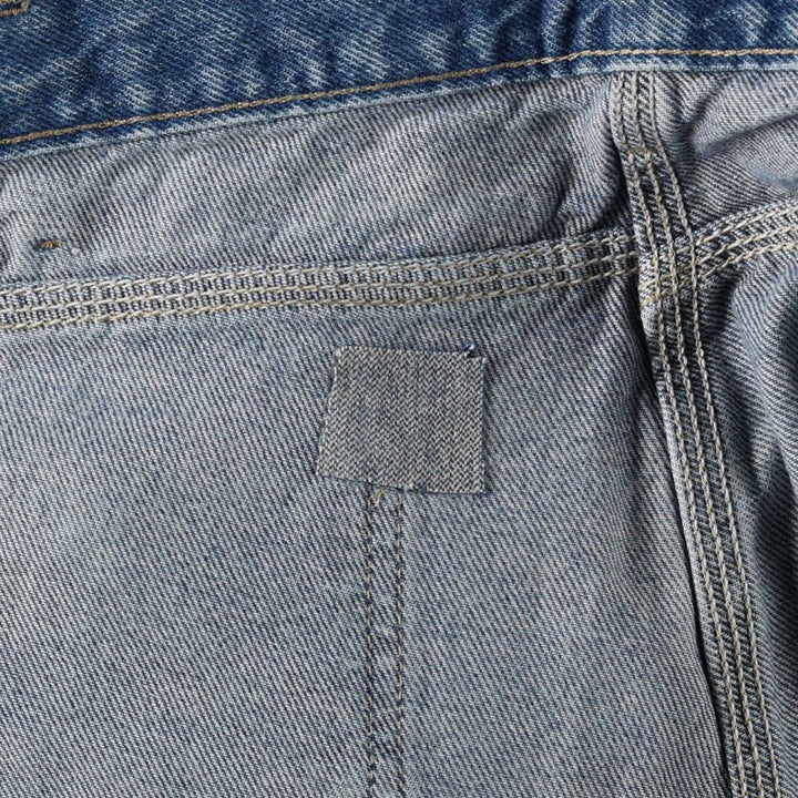 Dickies denim painter pants for men, equivalent to w36 cotton blue type Vintage Second Hand