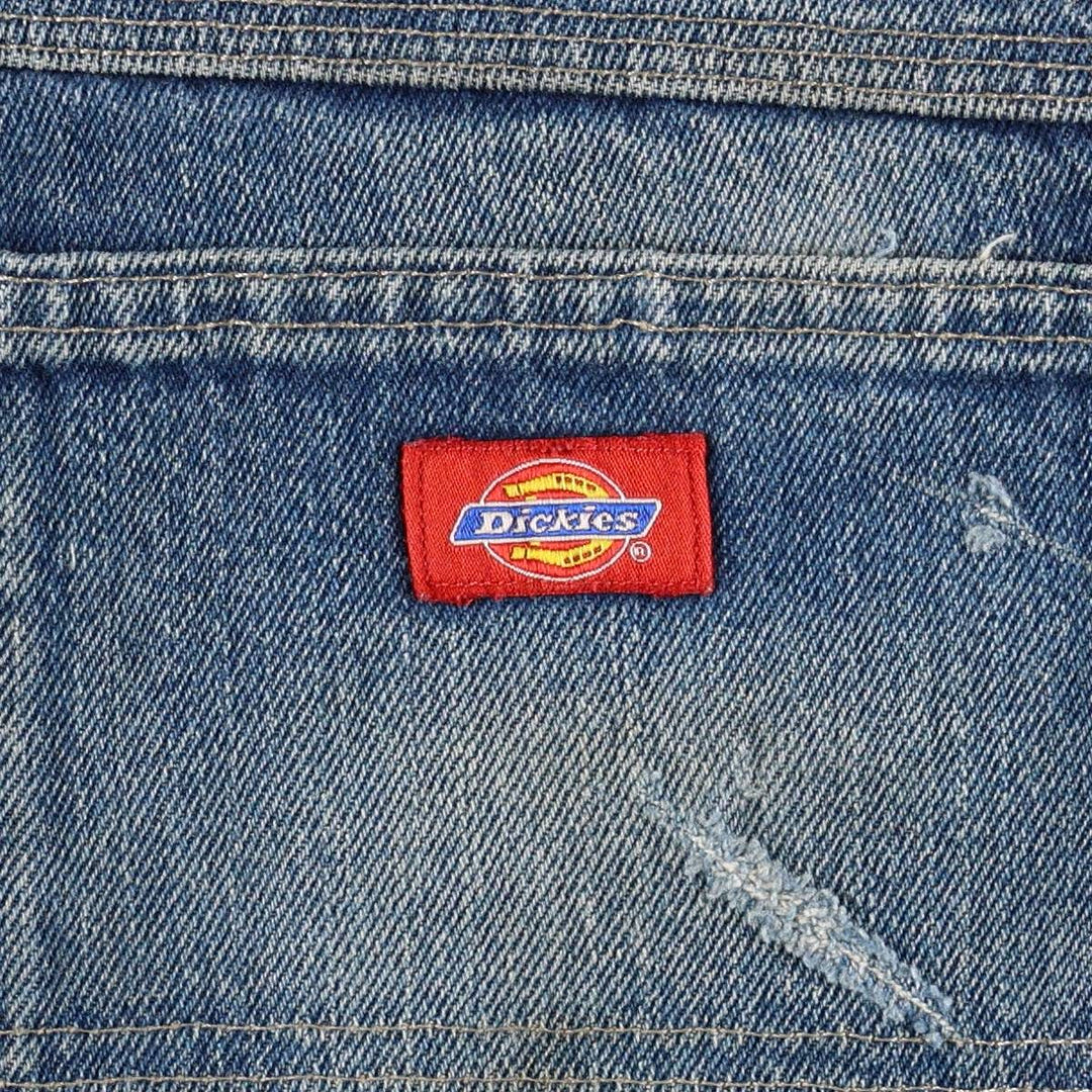 Dickies Relaxed Fit Denim Painter Pants, Men's W35 (approx.) cotton blue type Vintage Second Hand