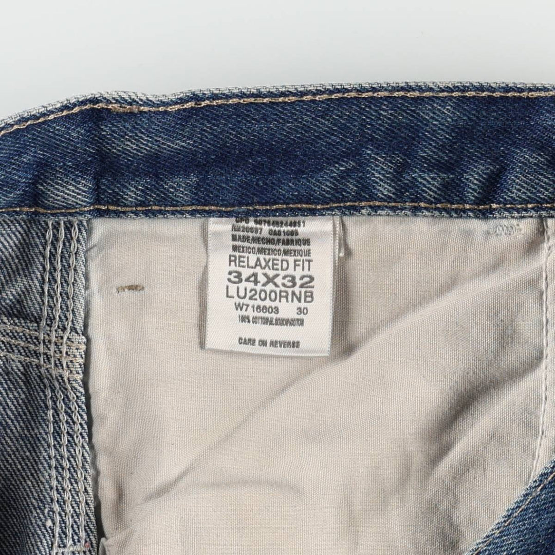Dickies Relaxed Fit Denim Painter Pants, Men's W35 (approx.) cotton blue type Vintage Second Hand