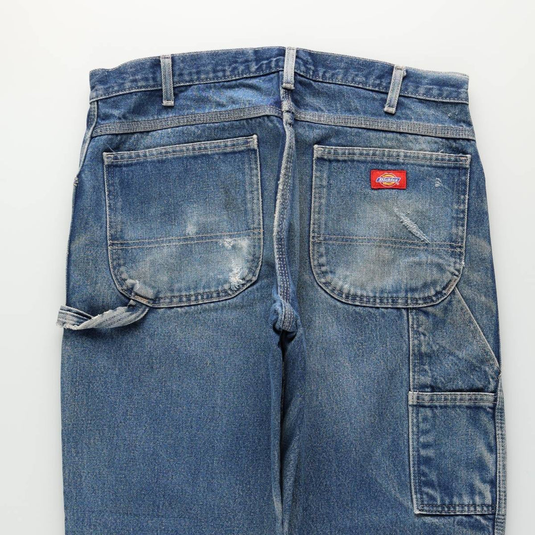 Dickies Relaxed Fit Denim Painter Pants, Men's W35 (approx.) cotton blue type Vintage Second Hand