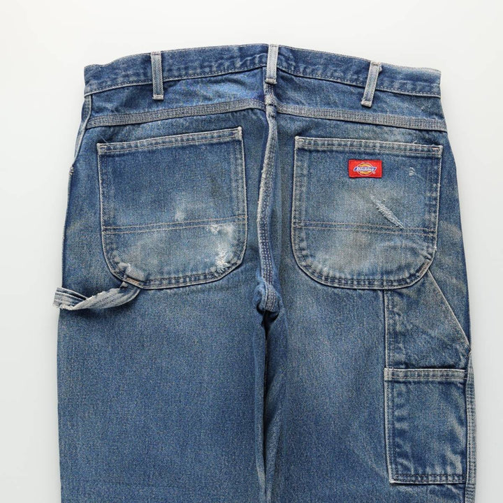Dickies Relaxed Fit Denim Painter Pants, Men's W35 (approx.) cotton blue type Vintage Second Hand