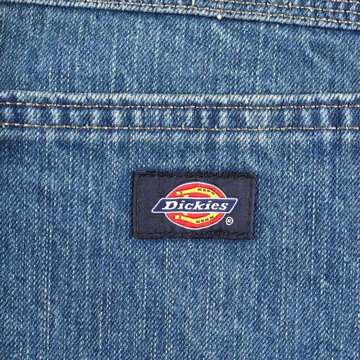 Dickies denim painter pants for men, equivalent to W34 cotton blue type Vintage Second Hand