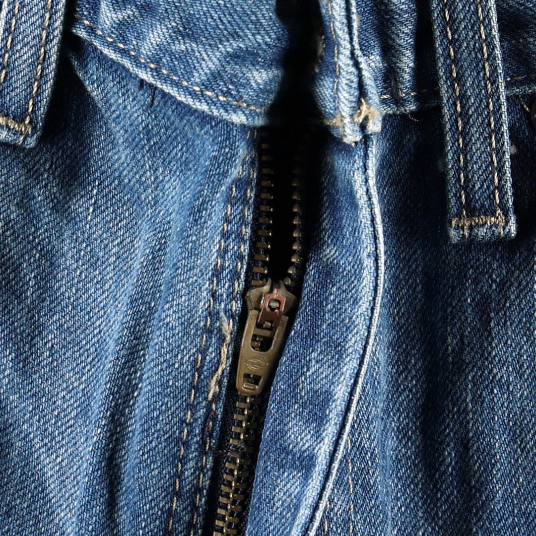 Dickies denim painter pants for men, equivalent to W34 cotton blue type Vintage Second Hand
