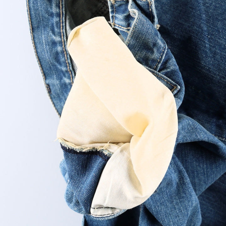 Dickies denim painter pants for men, equivalent to W34 cotton blue type Vintage Second Hand