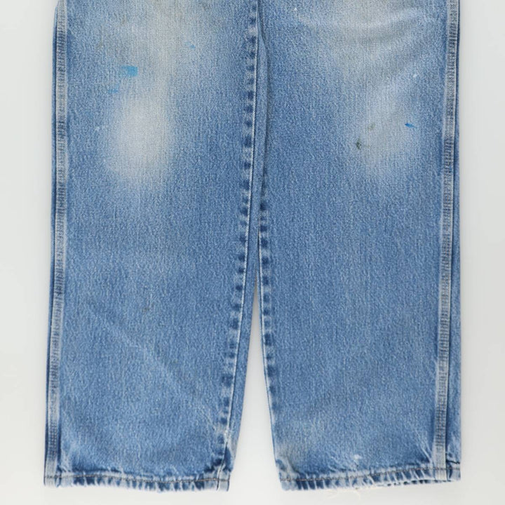 Dickies denim painter pants for men, equivalent to W35 cotton blue type Vintage Second Hand