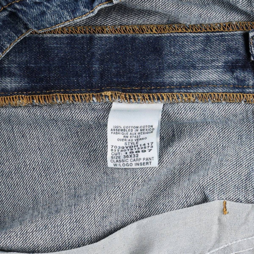 Ralph Lauren POLO JEANS COMPANY denim painter pants, men's size W37 (approx.) cotton blue type Vintage Second Hand
