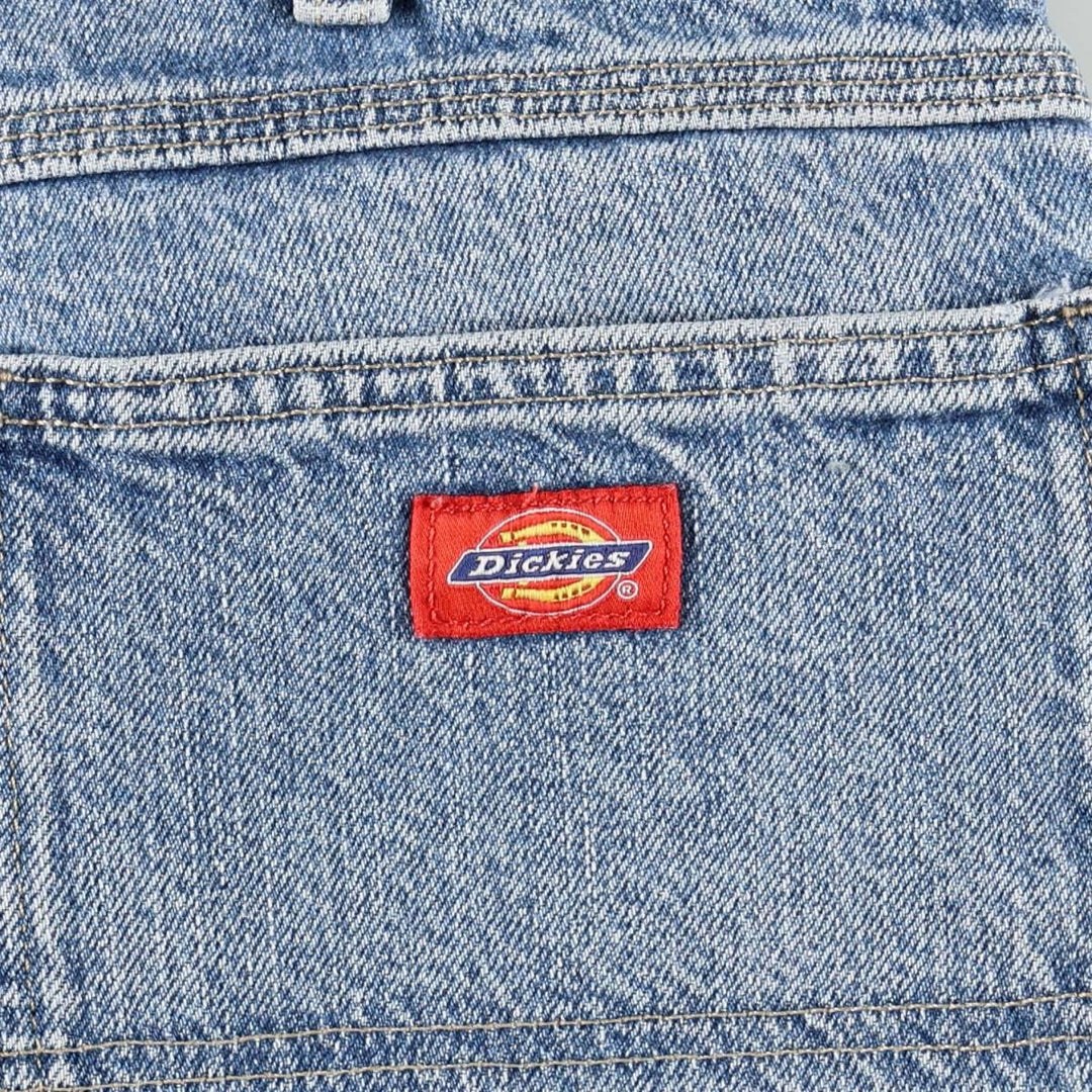 Dickies denim painter pants for men, equivalent to W37 cotton blue type Vintage Second Hand
