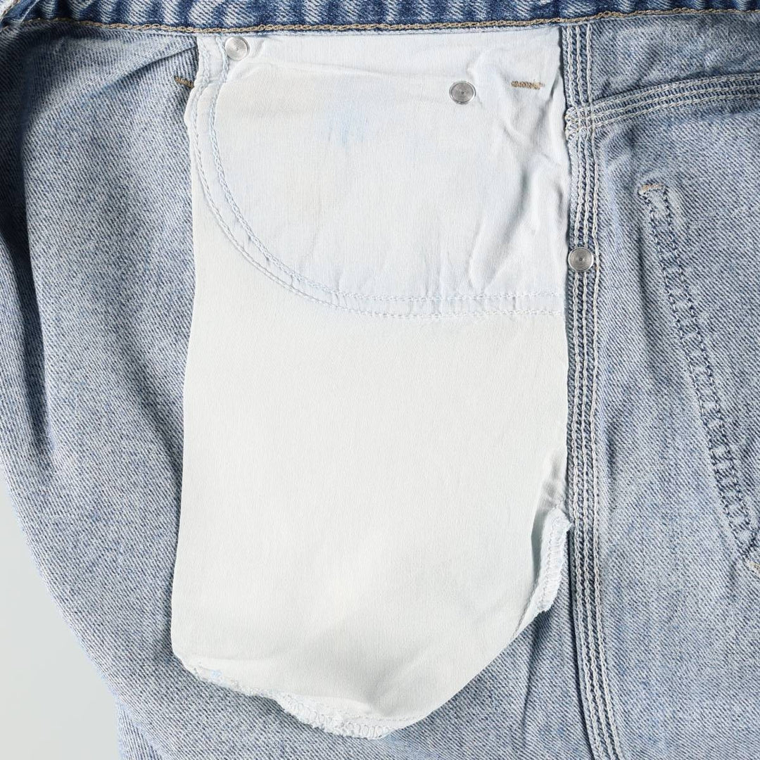 Dickies denim painter pants for men, equivalent to W37 cotton blue type Vintage Second Hand