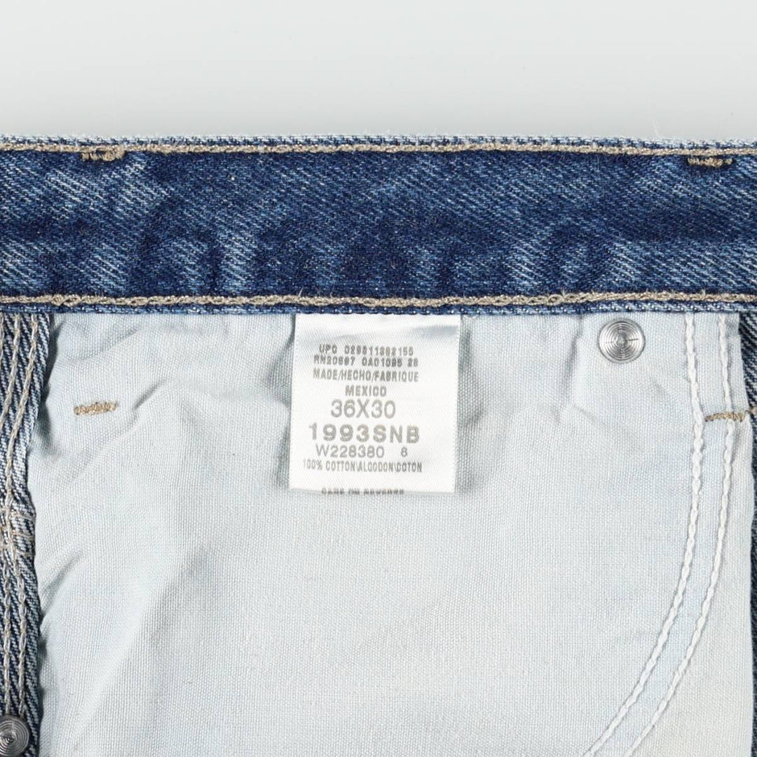 Dickies denim painter pants for men, equivalent to W37 cotton blue type Vintage Second Hand