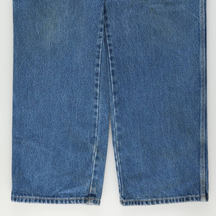 Dickies denim painter pants for men, equivalent to W37 cotton blue type Vintage Second Hand