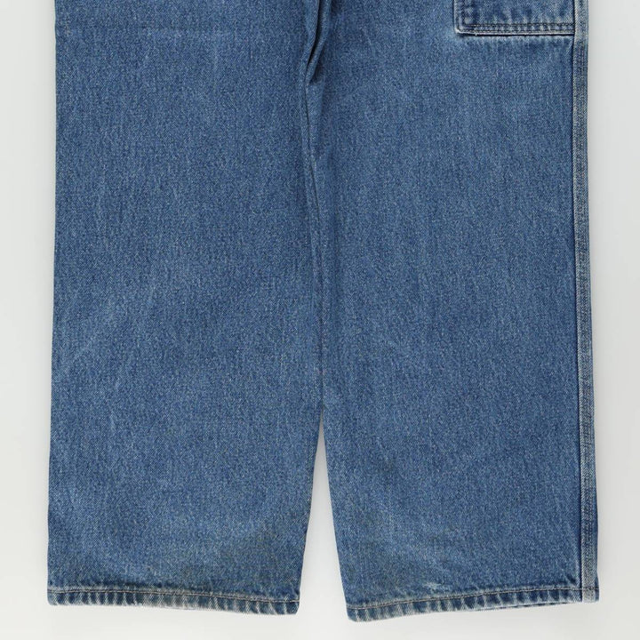 Dickies denim painter pants for men, equivalent to W37 cotton blue type Vintage Second Hand