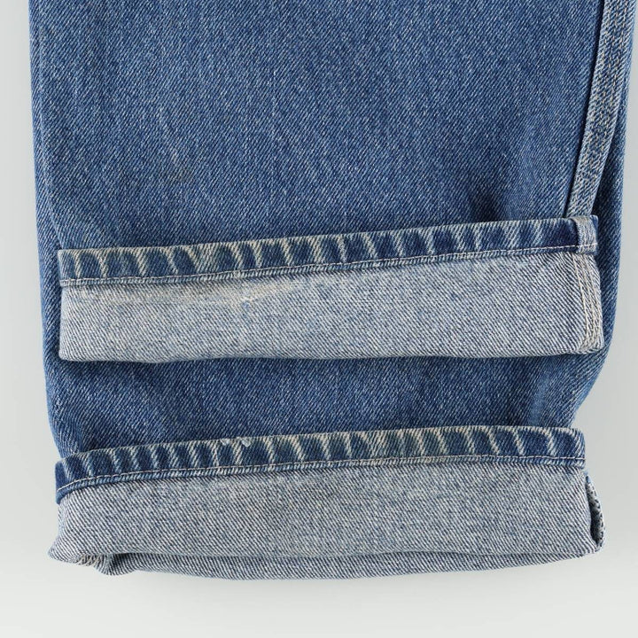 Dickies denim painter pants for men, equivalent to W37 cotton blue type Vintage Second Hand