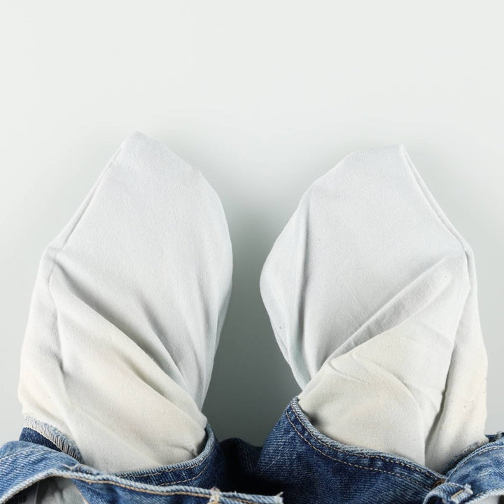 Dickies denim painter pants for men, equivalent to W37 cotton blue type Vintage Second Hand
