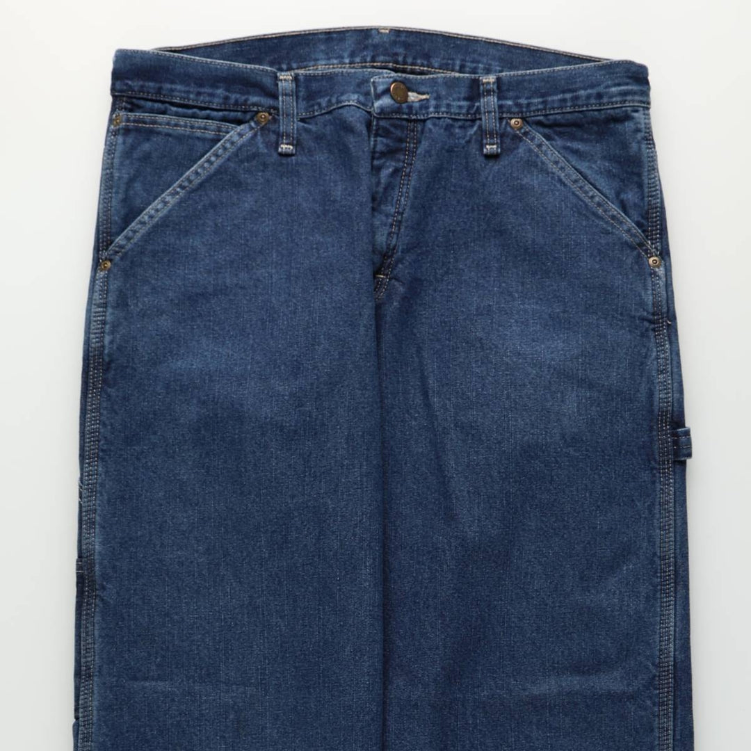 Wrangler Denim Painter Pants for Men, W34 equivalent cotton Indigo Vintage Second Hand