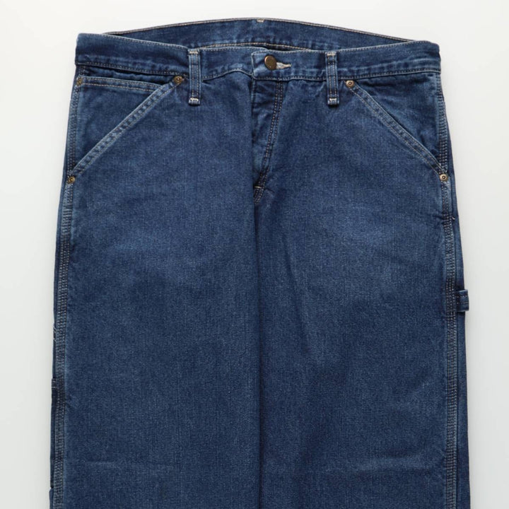 Wrangler Denim Painter Pants for Men, W34 equivalent cotton Indigo Vintage Second Hand