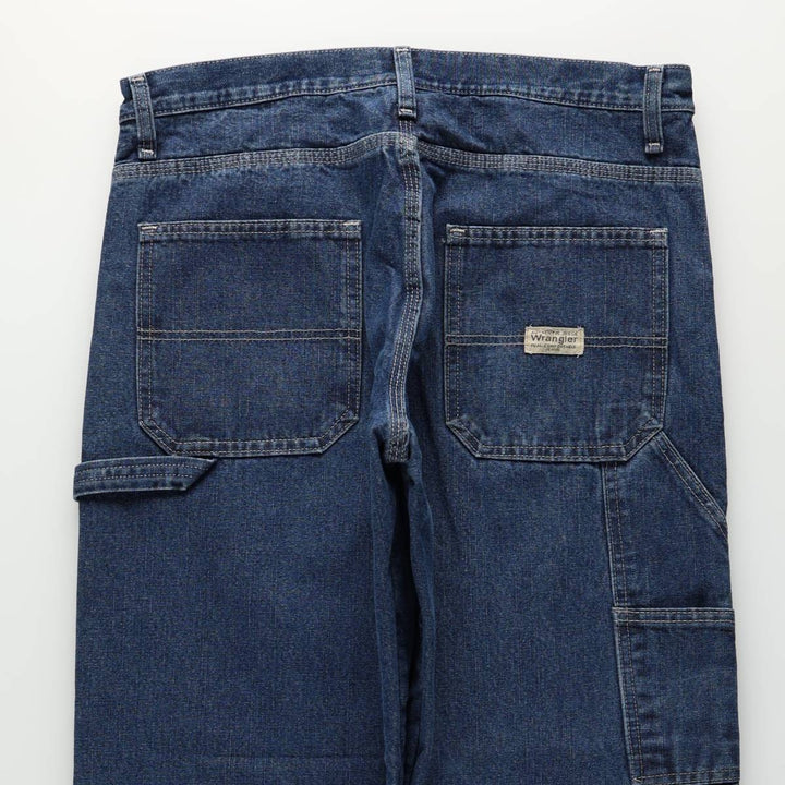 Wrangler Denim Painter Pants for Men, W34 equivalent cotton Indigo Vintage Second Hand