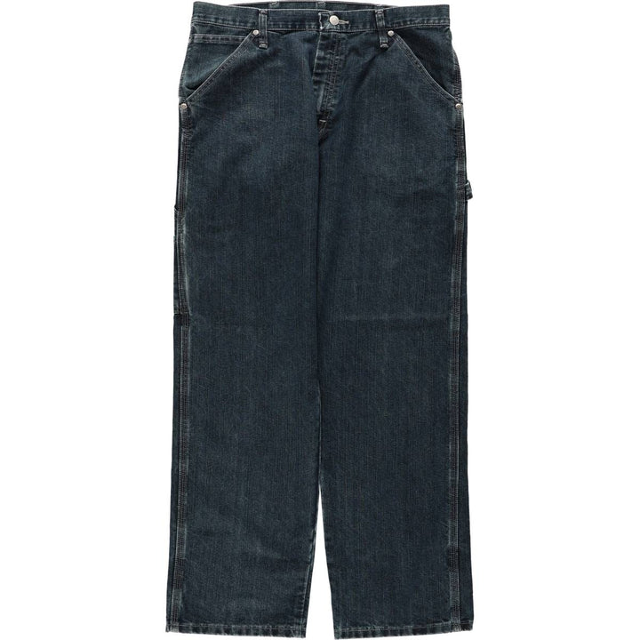 Wrangler Denim Painter Pants for Men, W34 equivalent cotton blue type Vintage Second Hand