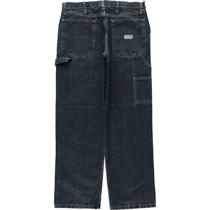 Wrangler Denim Painter Pants for Men, W34 equivalent cotton blue type Vintage Second Hand