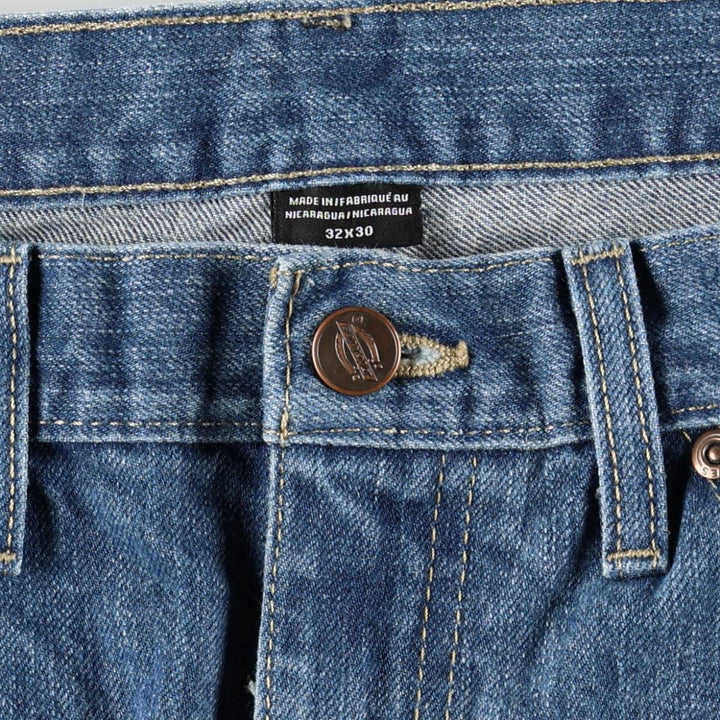 Dickies denim painter pants for men, equivalent to W32 cotton blue type Vintage Second Hand
