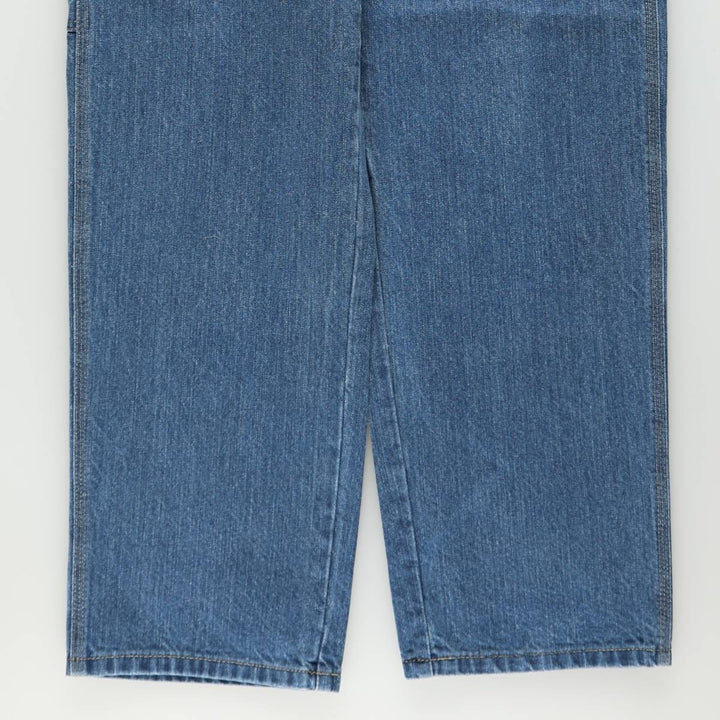 Dickies denim painter pants for men, equivalent to W32 cotton blue type Vintage Second Hand