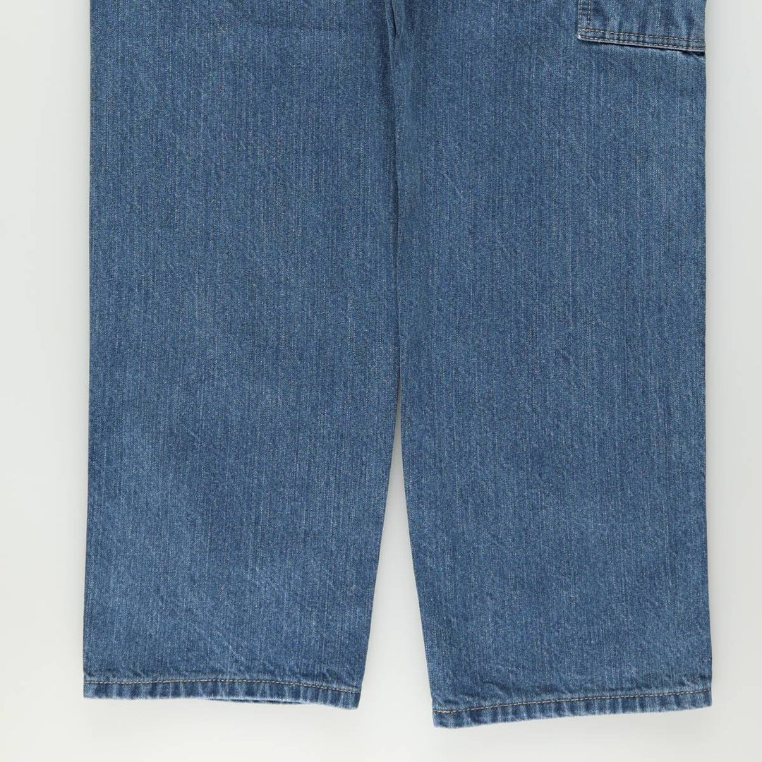 Dickies denim painter pants for men, equivalent to W32 cotton blue type Vintage Second Hand