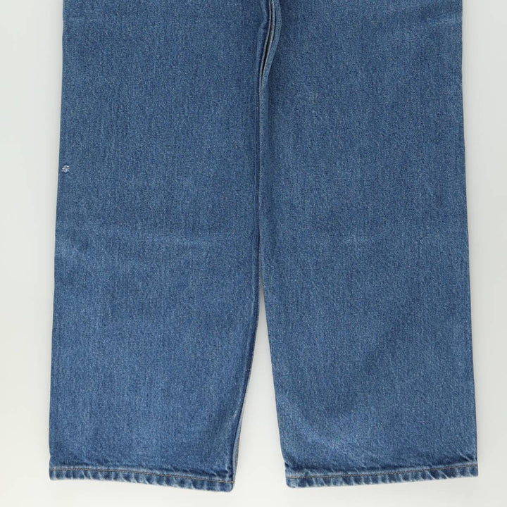 Carhartt Loose Original Fit Double Knee Denim Painter Pants, Men's Size W32 cotton blue type Vintage Second Hand