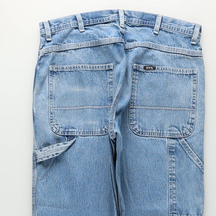 Key Denim Painter Pants, Men's Size W34 (approx.) cotton blue type Vintage Second Hand