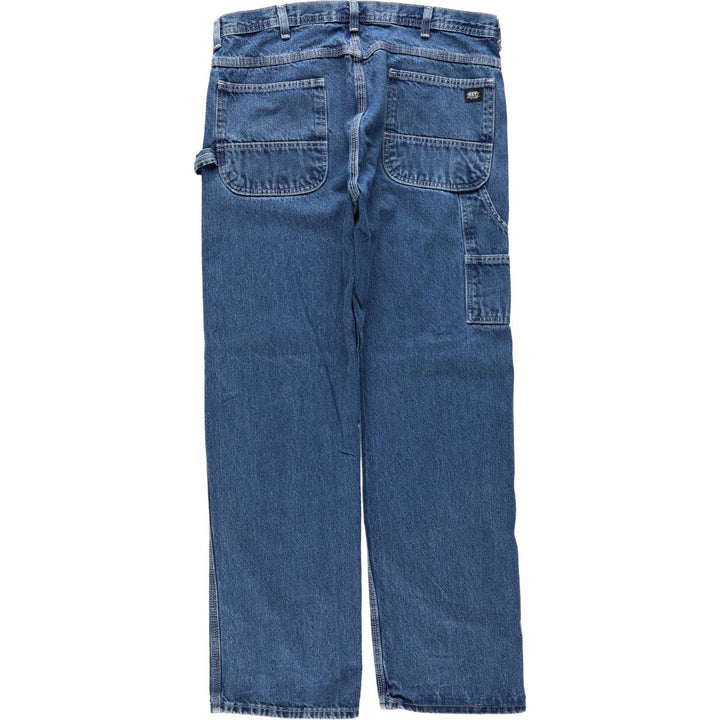 Key Denim Painter Pants for Men, W37 cotton blue type Vintage Second Hand
