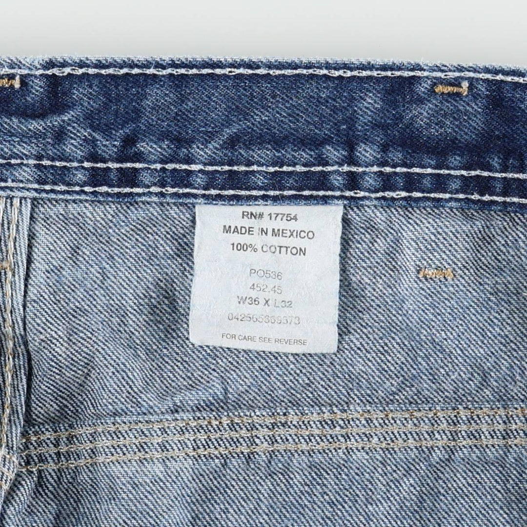 Key Denim Painter Pants for Men, W37 cotton blue type Vintage Second Hand