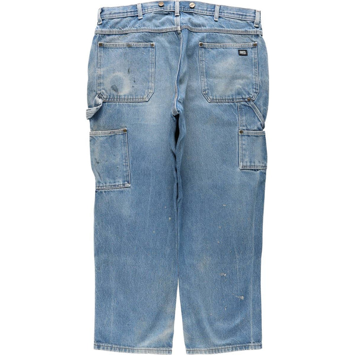Key Double Knee Denim Painter Pants, Men's W39 (approx.) cotton blue type Vintage Second Hand