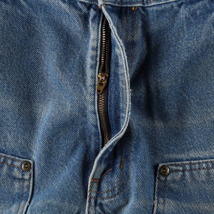 Key Double Knee Denim Painter Pants, Men's W39 (approx.) cotton blue type Vintage Second Hand