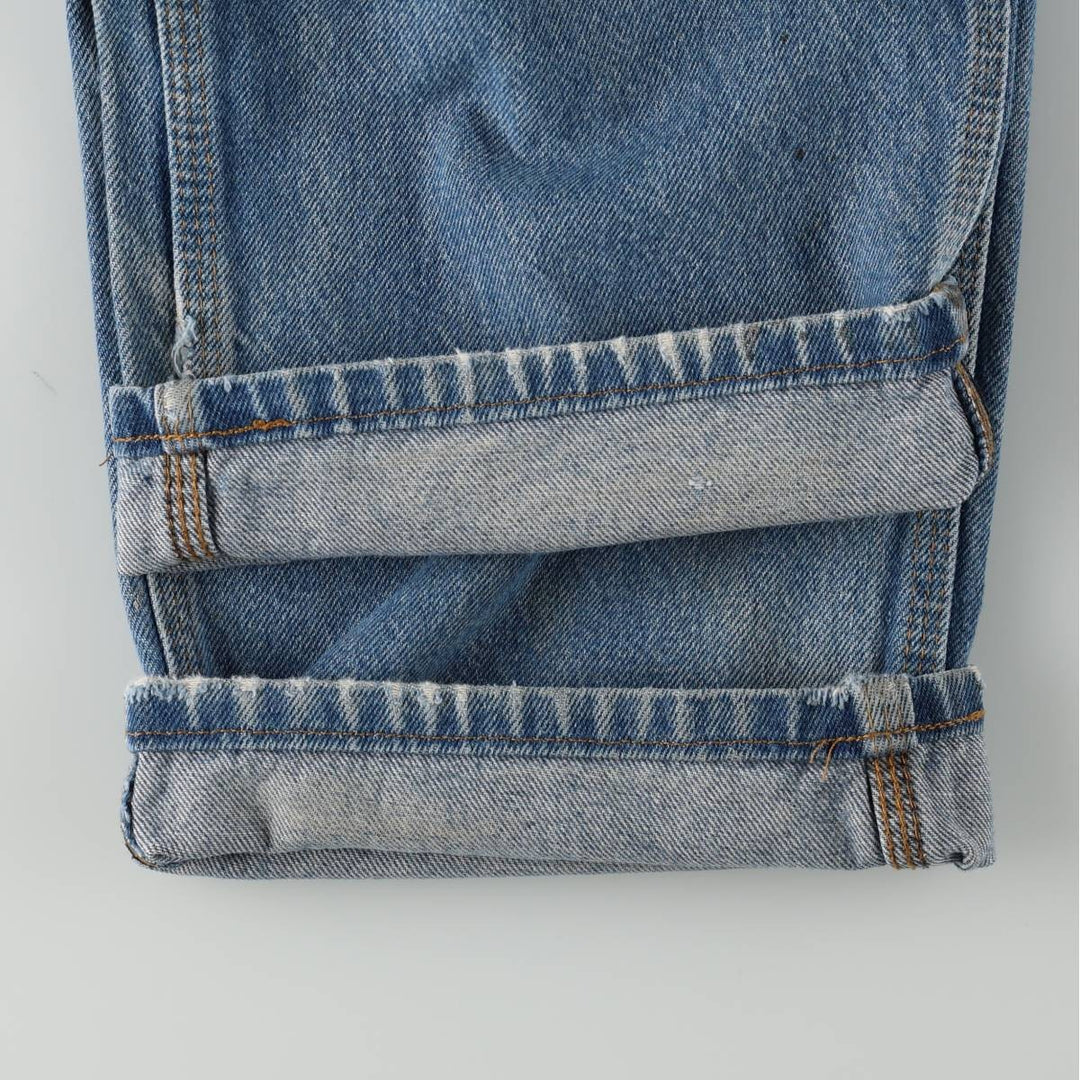 Key Double Knee Denim Painter Pants, Men's W39 (approx.) cotton blue type Vintage Second Hand
