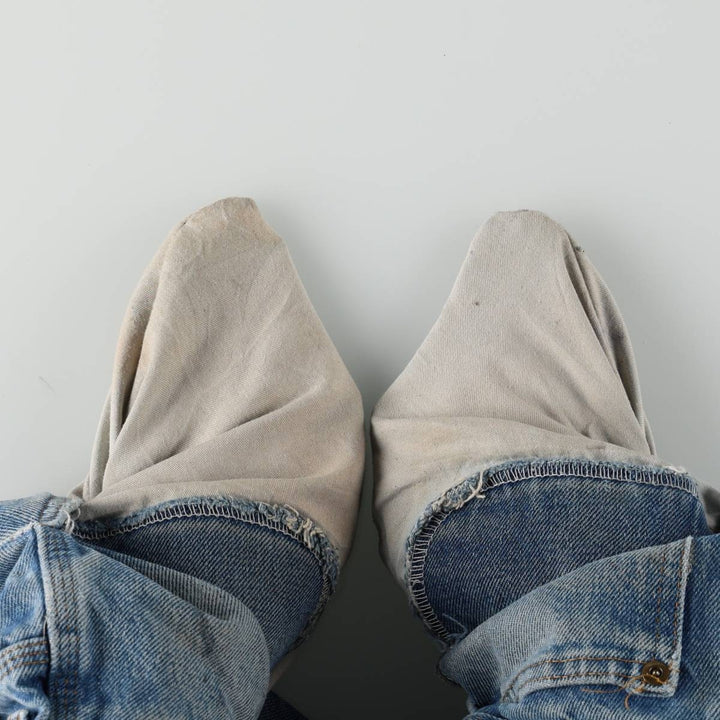 Key Double Knee Denim Painter Pants, Men's W39 (approx.) cotton blue type Vintage Second Hand