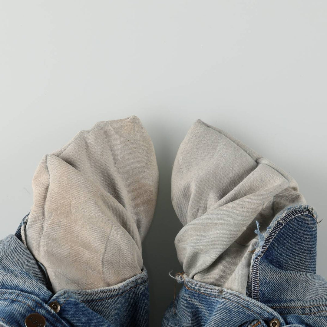 Key Double Knee Denim Painter Pants, Men's W39 (approx.) cotton blue type Vintage Second Hand