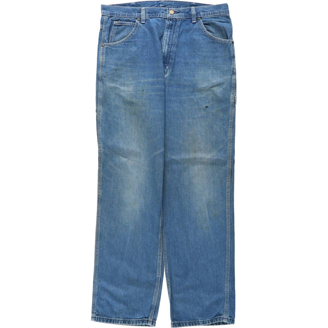 Key Denim Painter Pants, Men's Size W34 (approx.) cotton blue type Vintage Second Hand
