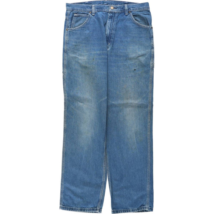 Key Denim Painter Pants, Men's Size W34 (approx.) cotton blue type Vintage Second Hand