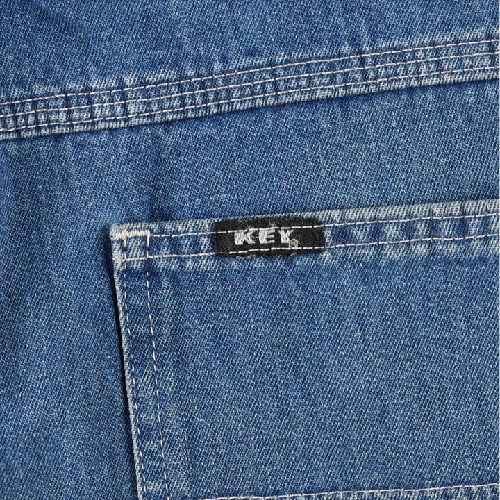 Key Denim Painter Pants, Men's Size W34 (approx.) cotton blue type Vintage Second Hand
