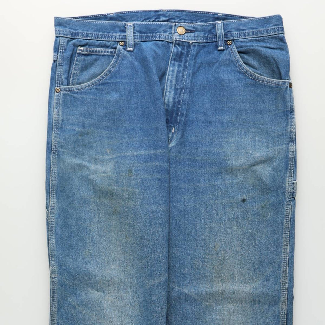 Key Denim Painter Pants, Men's Size W34 (approx.) cotton blue type Vintage Second Hand