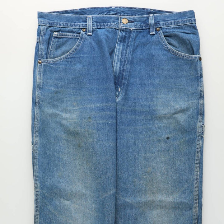 Key Denim Painter Pants, Men's Size W34 (approx.) cotton blue type Vintage Second Hand