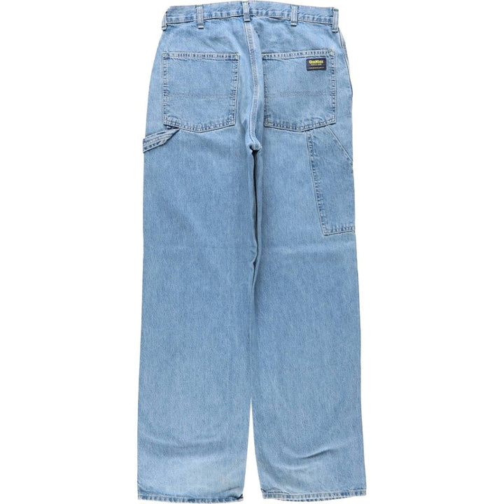 ~1980'S OSHKOSH B'Gosh Denim Painter Pants, Men's W30 (approx.), Vintage cotton blue type Vintage Second Hand