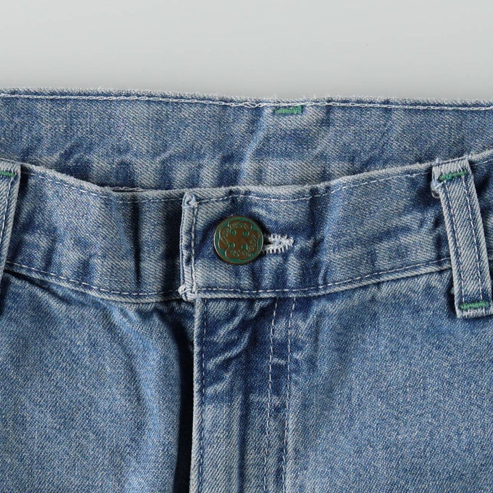 ~1980'S OSHKOSH B'Gosh Denim Painter Pants, Men's W30 (approx.), Vintage cotton blue type Vintage Second Hand