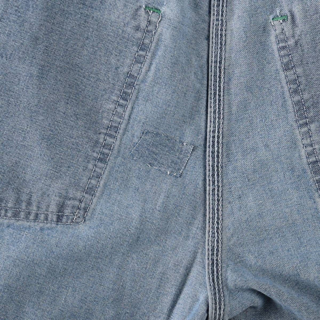 ~1980'S OSHKOSH B'Gosh Denim Painter Pants, Men's W30 (approx.), Vintage cotton blue type Vintage Second Hand