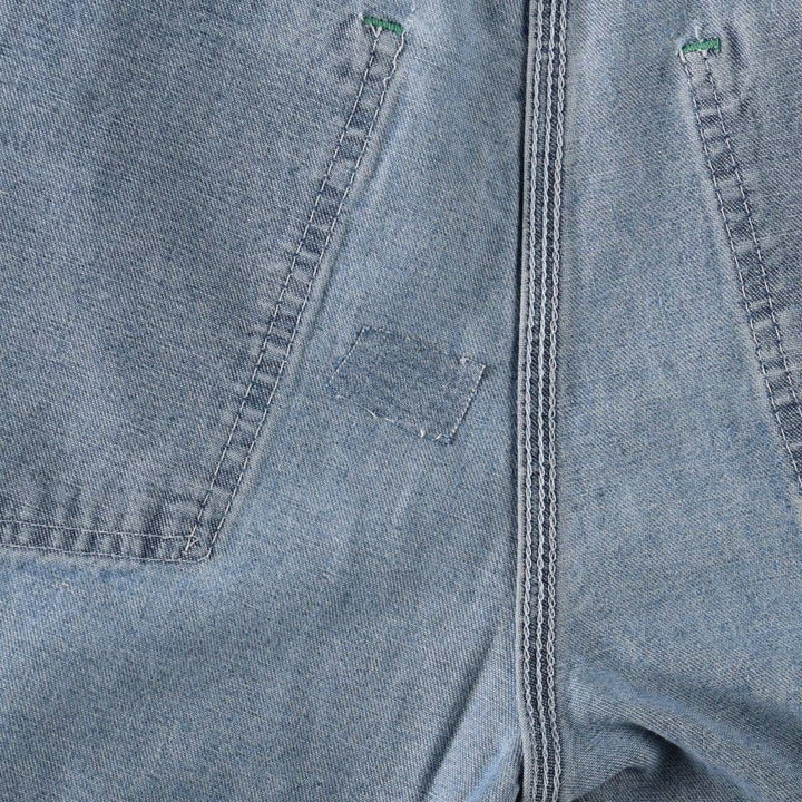 ~1980'S OSHKOSH B'Gosh Denim Painter Pants, Men's W30 (approx.), Vintage cotton blue type Vintage Second Hand