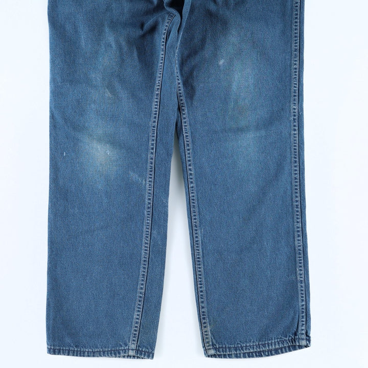 ~1980'S OSHKOSH B'gosh Denim Painter Pants, Made in USA, Men's W31 (approx.), Vintage cotton blue type Vintage Second Hand