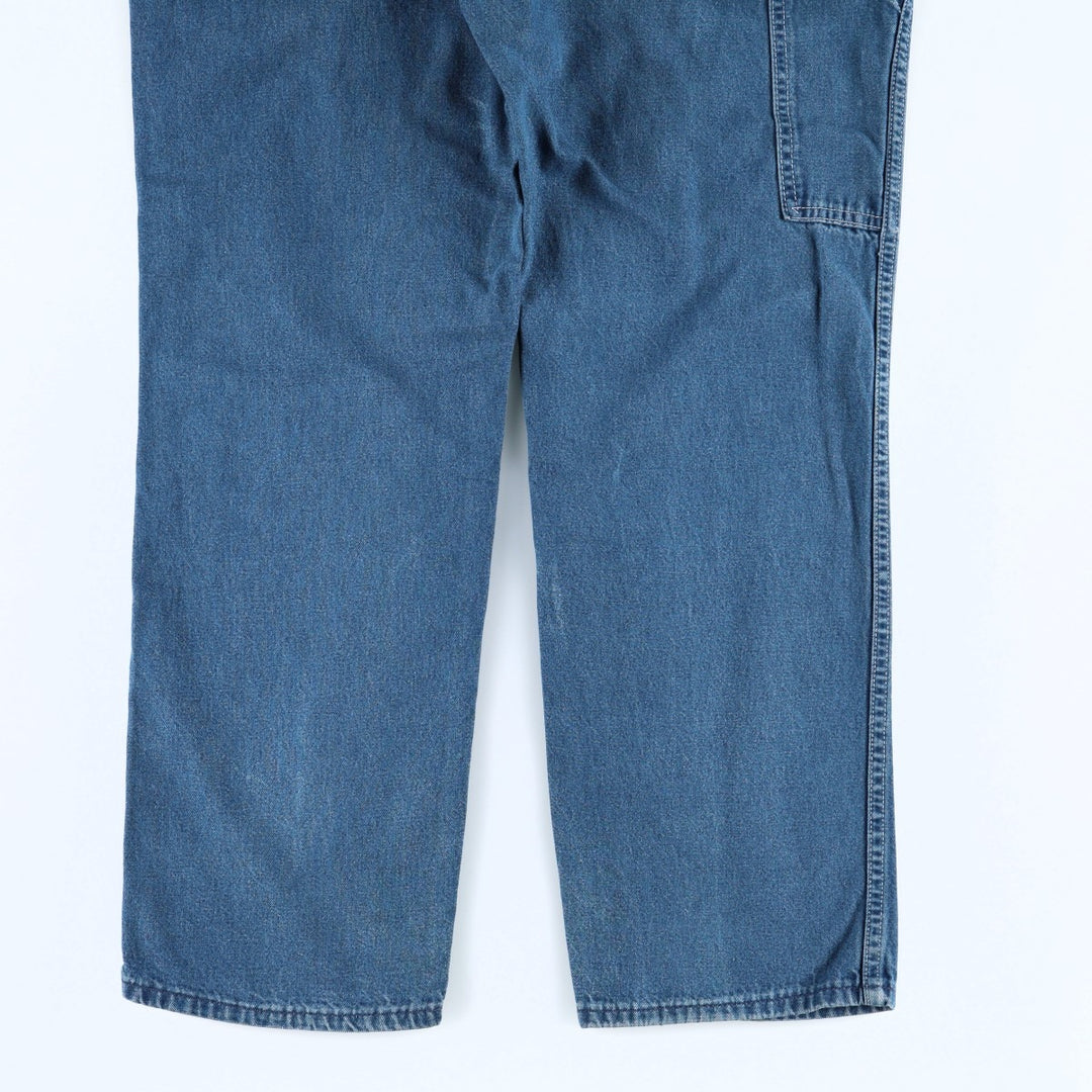 ~1980'S OSHKOSH B'gosh Denim Painter Pants, Made in USA, Men's W31 (approx.), Vintage cotton blue type Vintage Second Hand