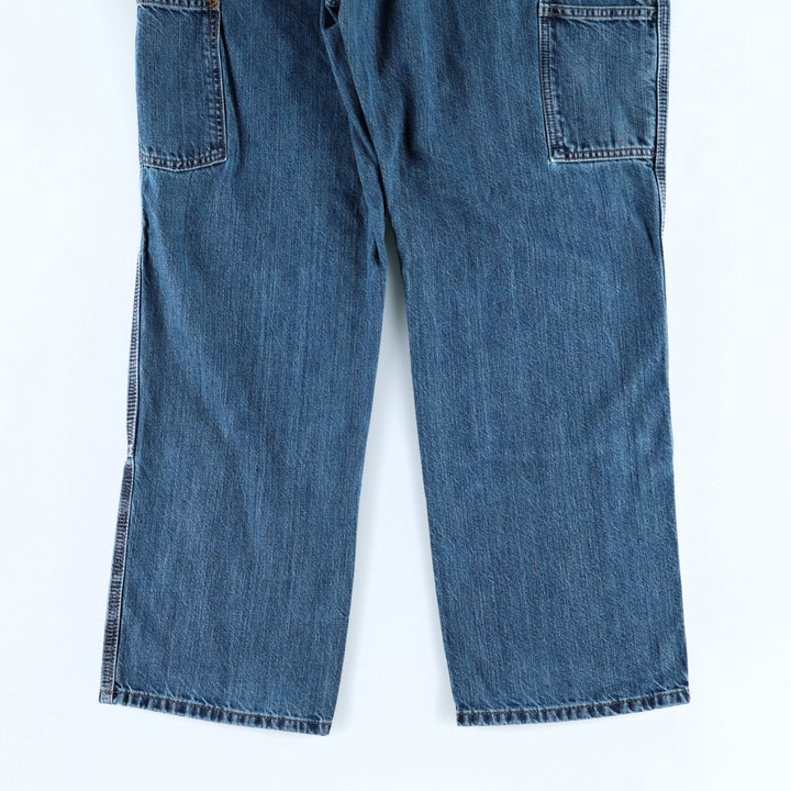 Carhartt Loose Fit Double Knee Denim Painter Pants, Men's W37 (approx.) cotton blue type Vintage Second Hand