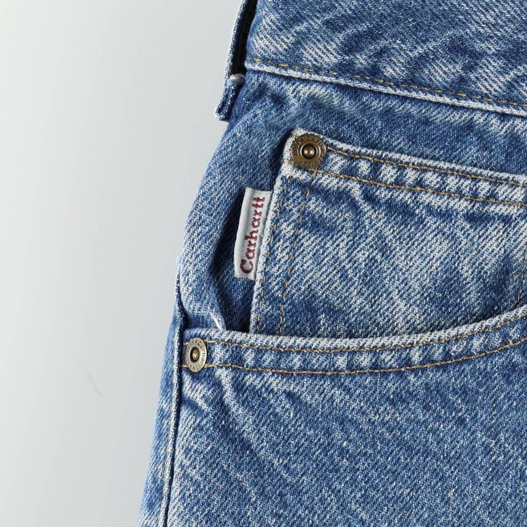 Carhartt Tapered Denim Pants for Men, W35 equivalent cotton blue type Vintage Second Hand