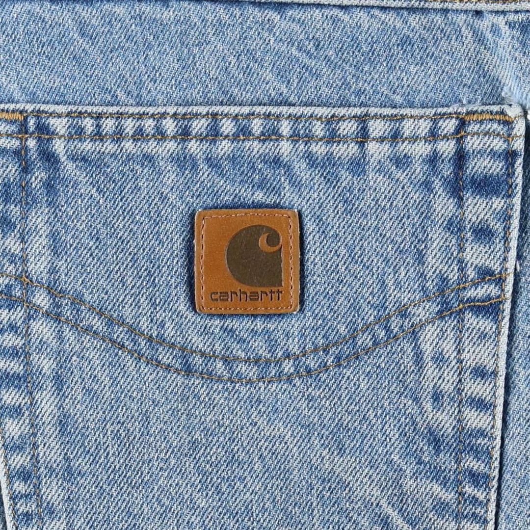Carhartt Traditional FIT Tapered Denim Pants Men's W38 cotton blue type Vintage Second Hand