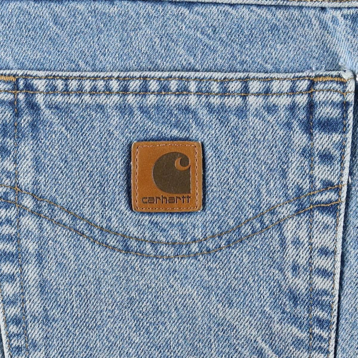 Carhartt Traditional FIT Tapered Denim Pants Men's W38 cotton blue type Vintage Second Hand