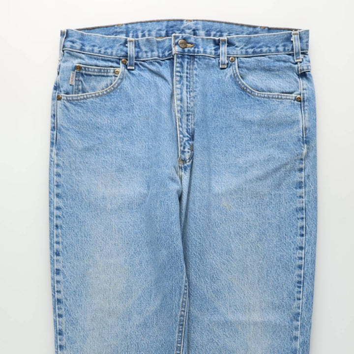 Carhartt Traditional FIT Tapered Denim Pants Men's W38 cotton blue type Vintage Second Hand